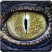 Dinosaur Eye Live Wallpaper