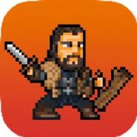 Dwarf King - Five Orcs Battle