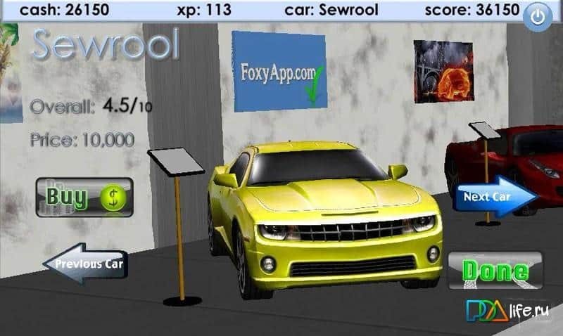 3D Car Drag Race