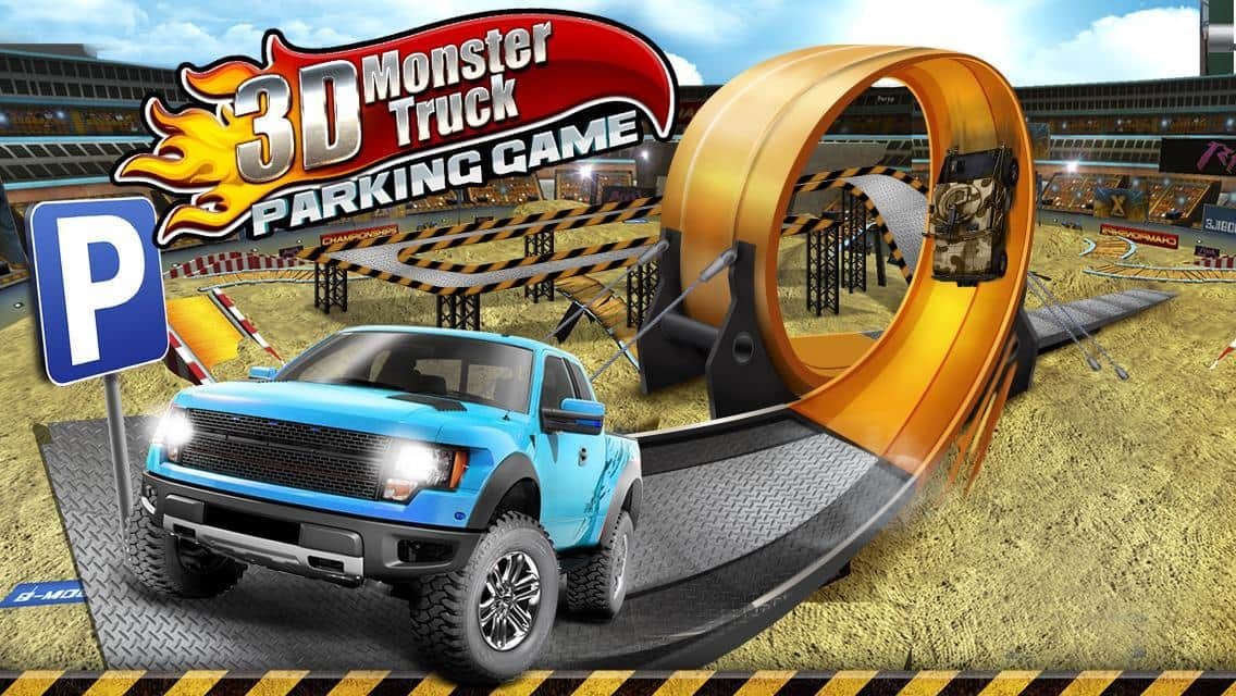 3D Monster Truck Parking Game