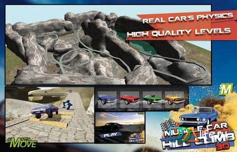 3d Hill Climb Muscle Cars 2014