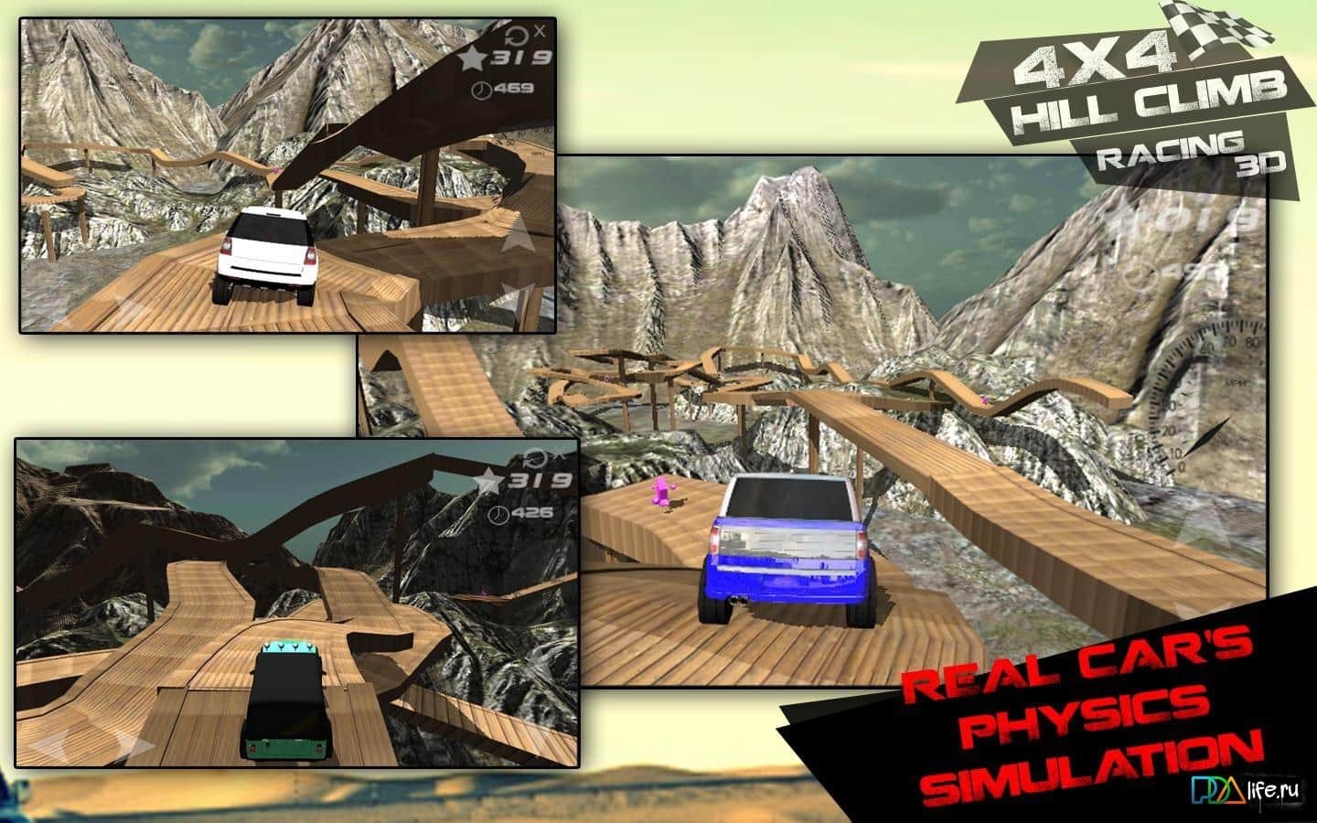 4x4 Hill Climb Racing 3d