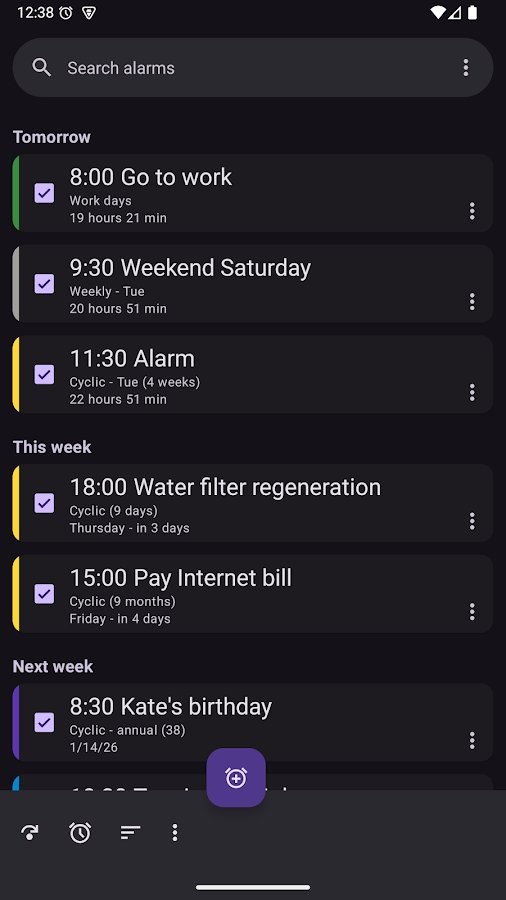 Alarm clock