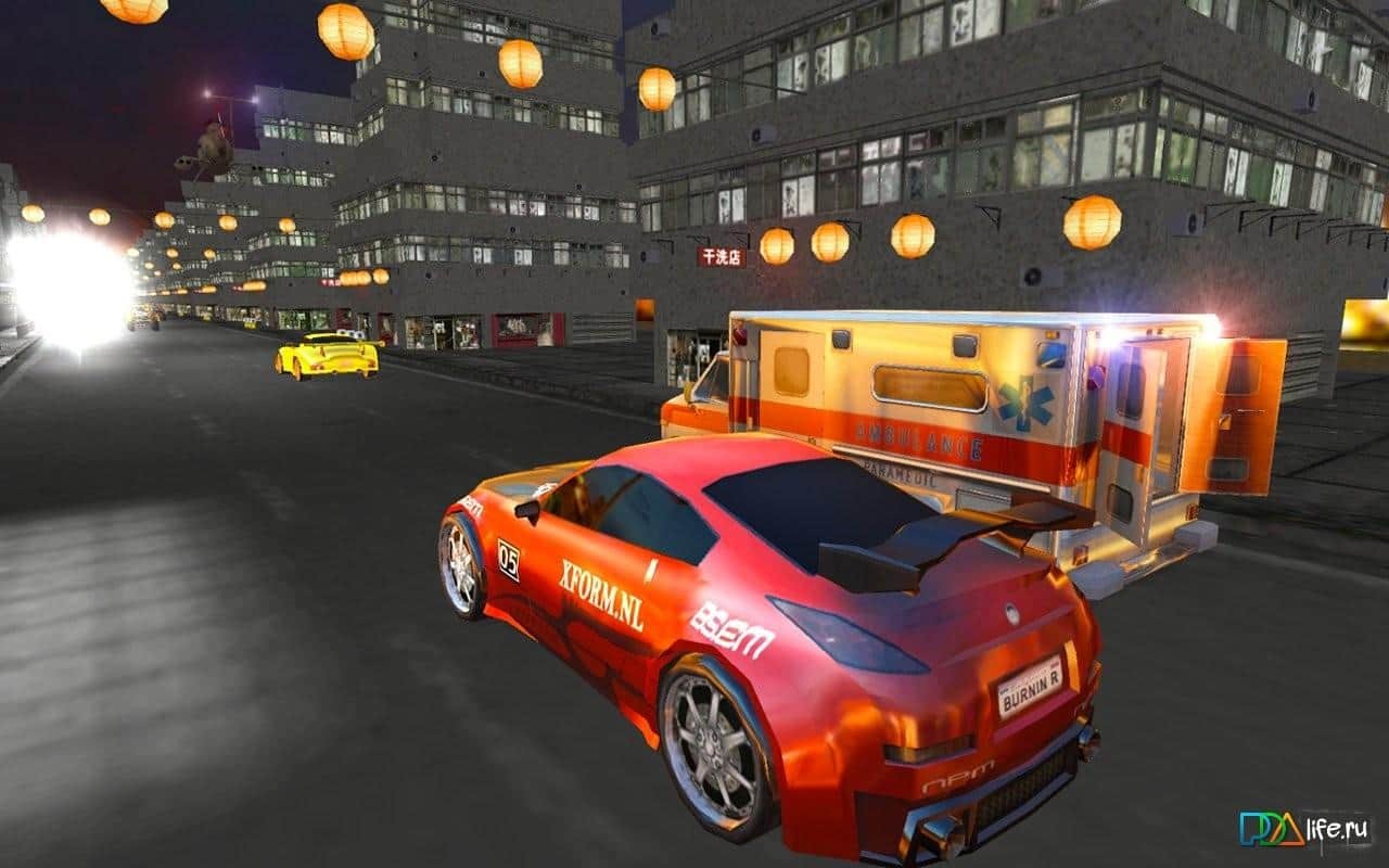 Ambulance Street Gun Racer
