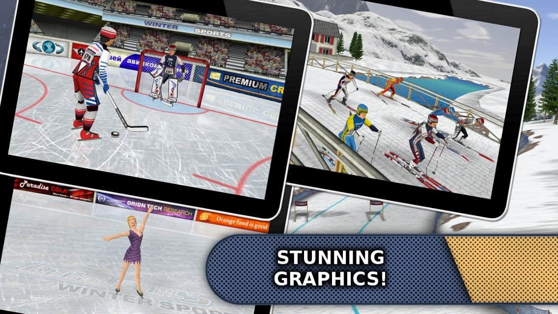 Athletics: Снег Спорт