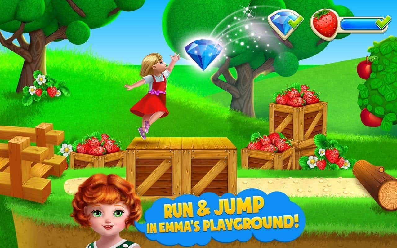 Chasing Pup- Emma's Playground
