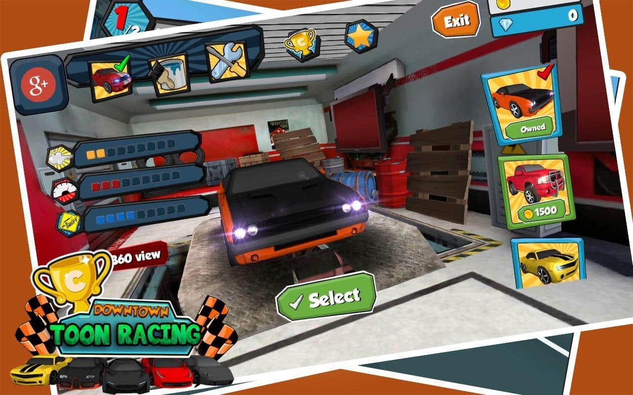 Downtown Toon Racing
