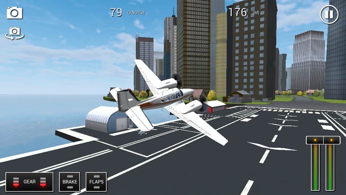 Flight Sim BeachCraft City