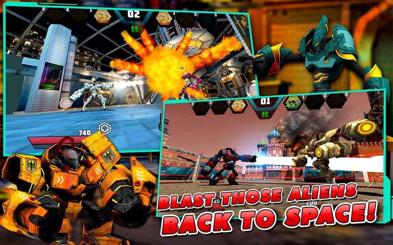 Mechs vs Aliens