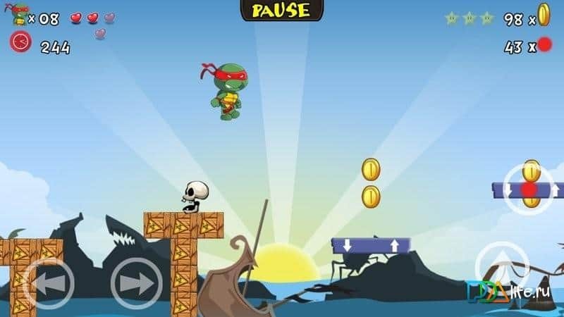 Ninja Turtle vs. Zombies