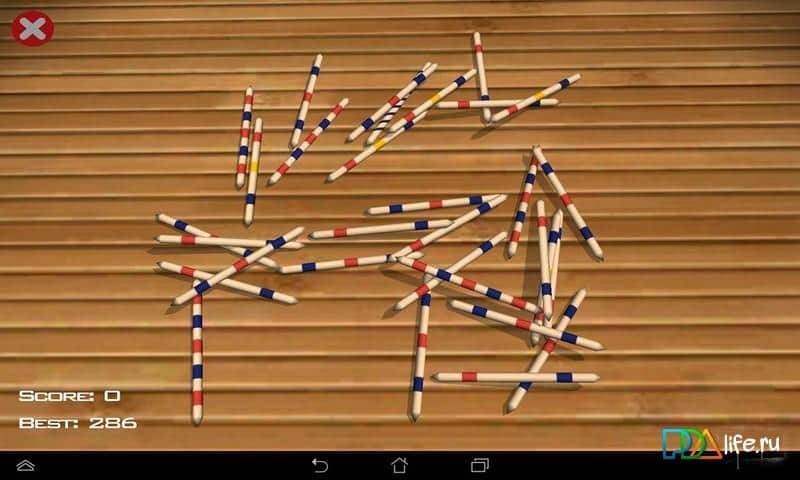 Pickup sticks Mikado