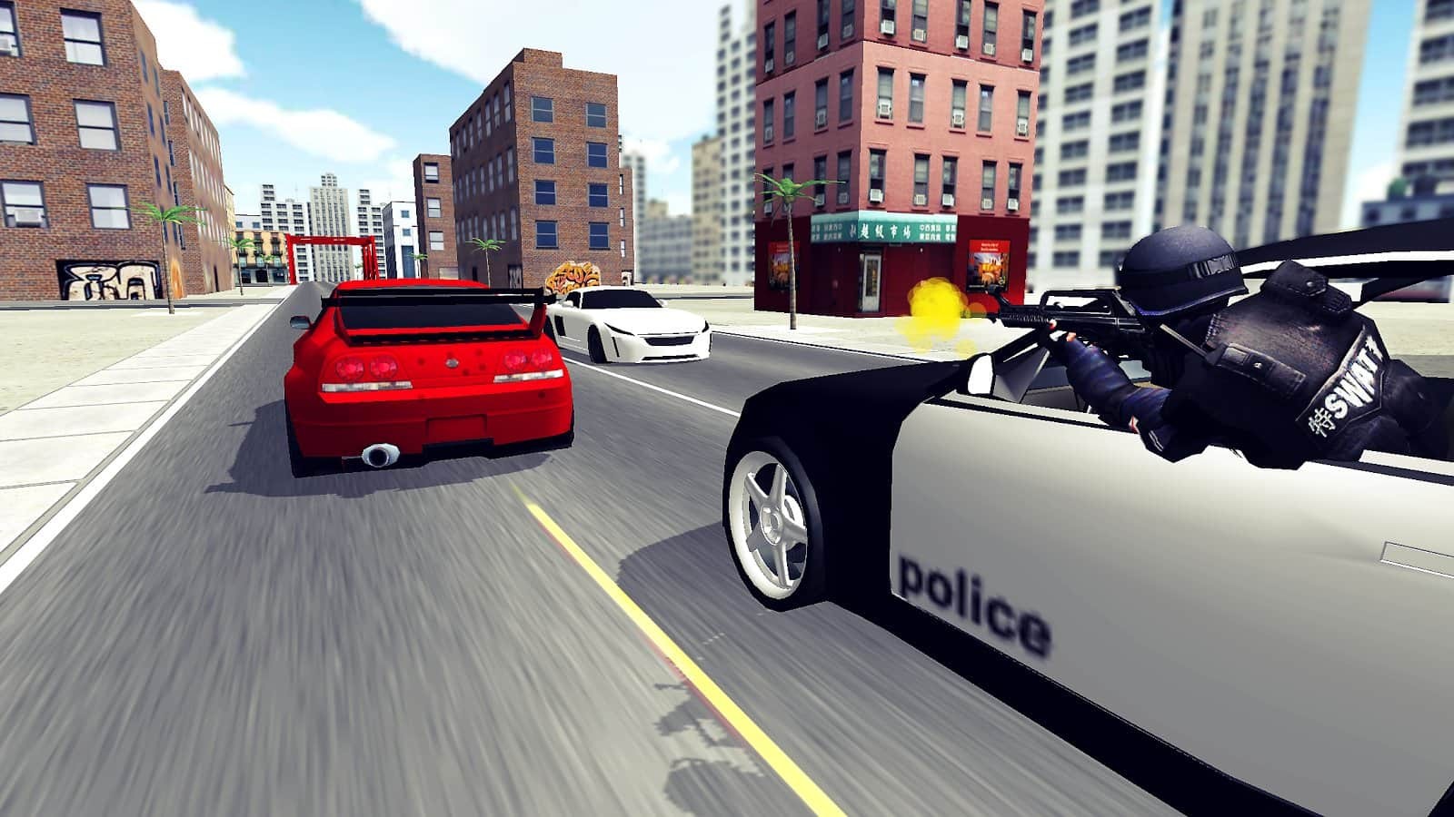 Police Car Chase 3D