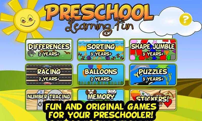 Preschool Learning Fun