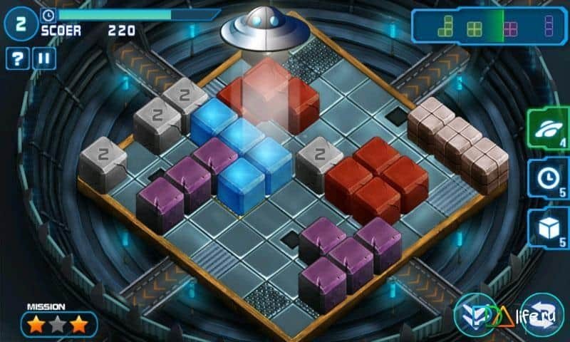 Тетрис Космические-3D Blocks