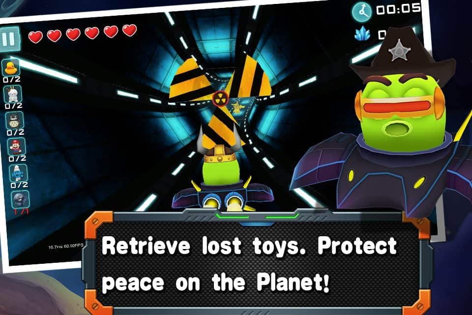 Toy planet