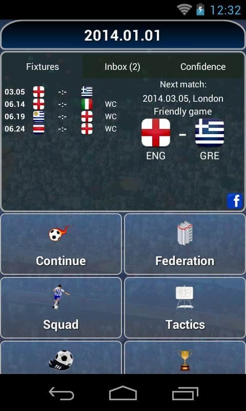 True Football National Manager