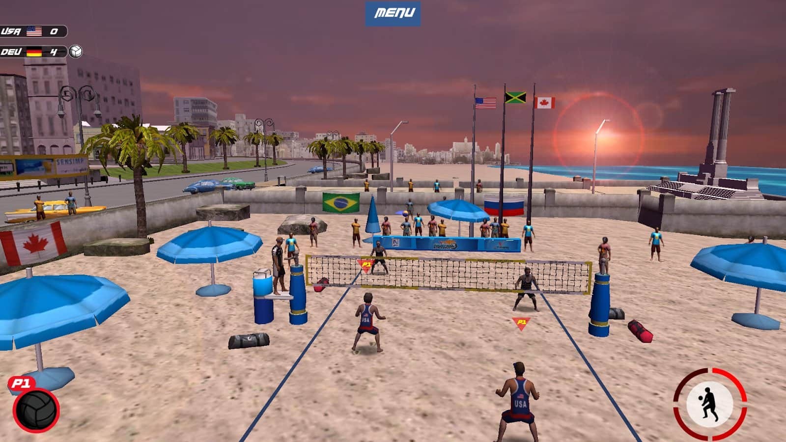 Volleyball EE Motion Sensing