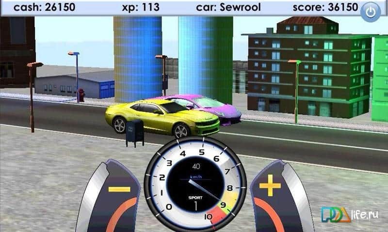 3D Car Drag Race
