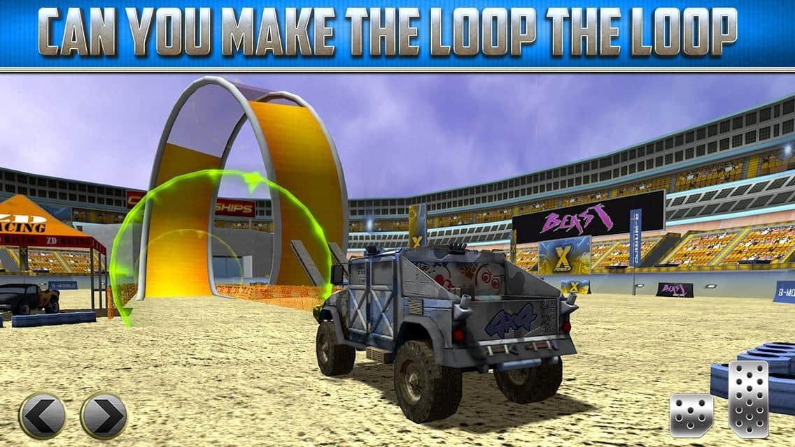 3D Monster Truck Parking Game