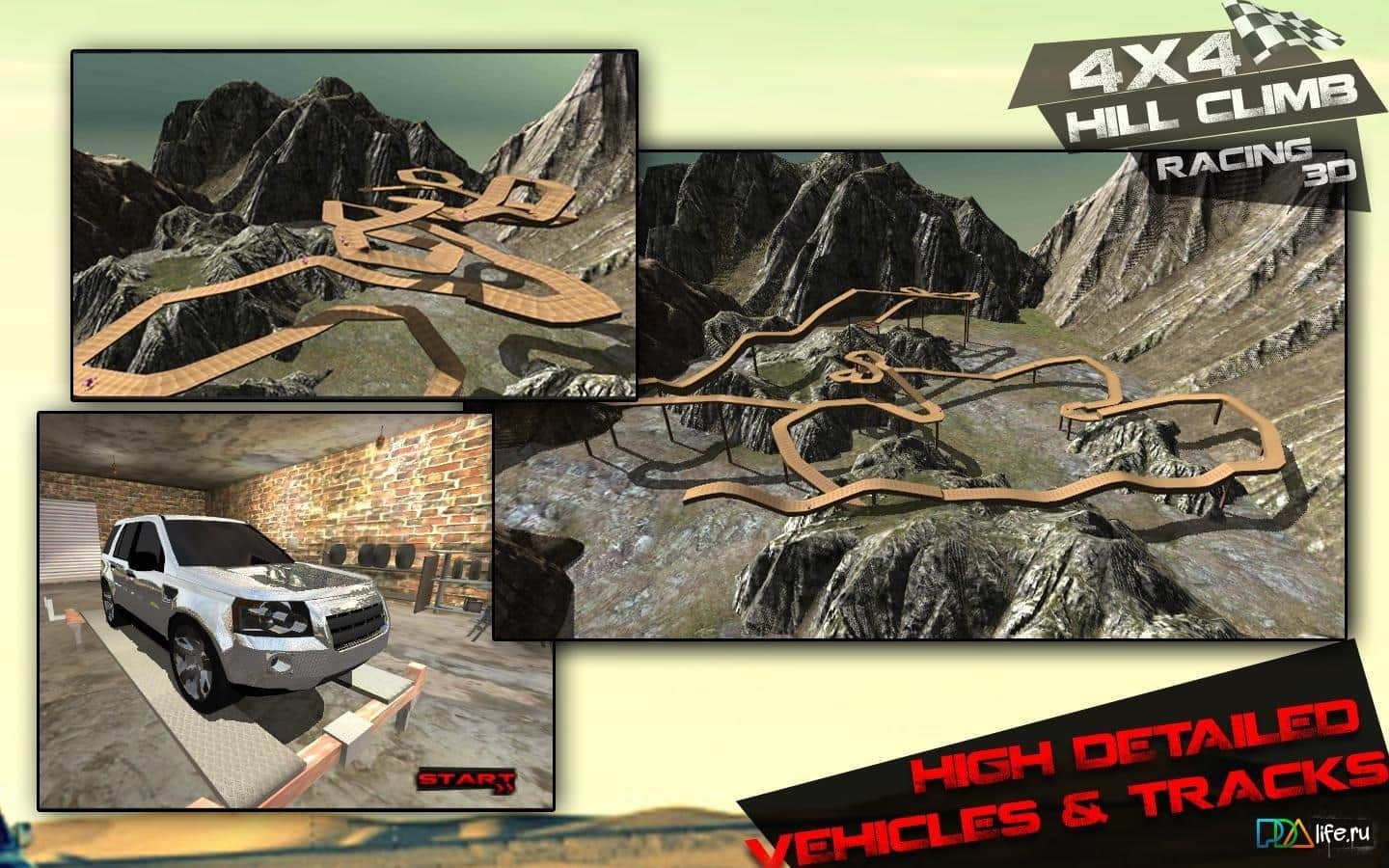 4x4 Hill Climb Racing 3d