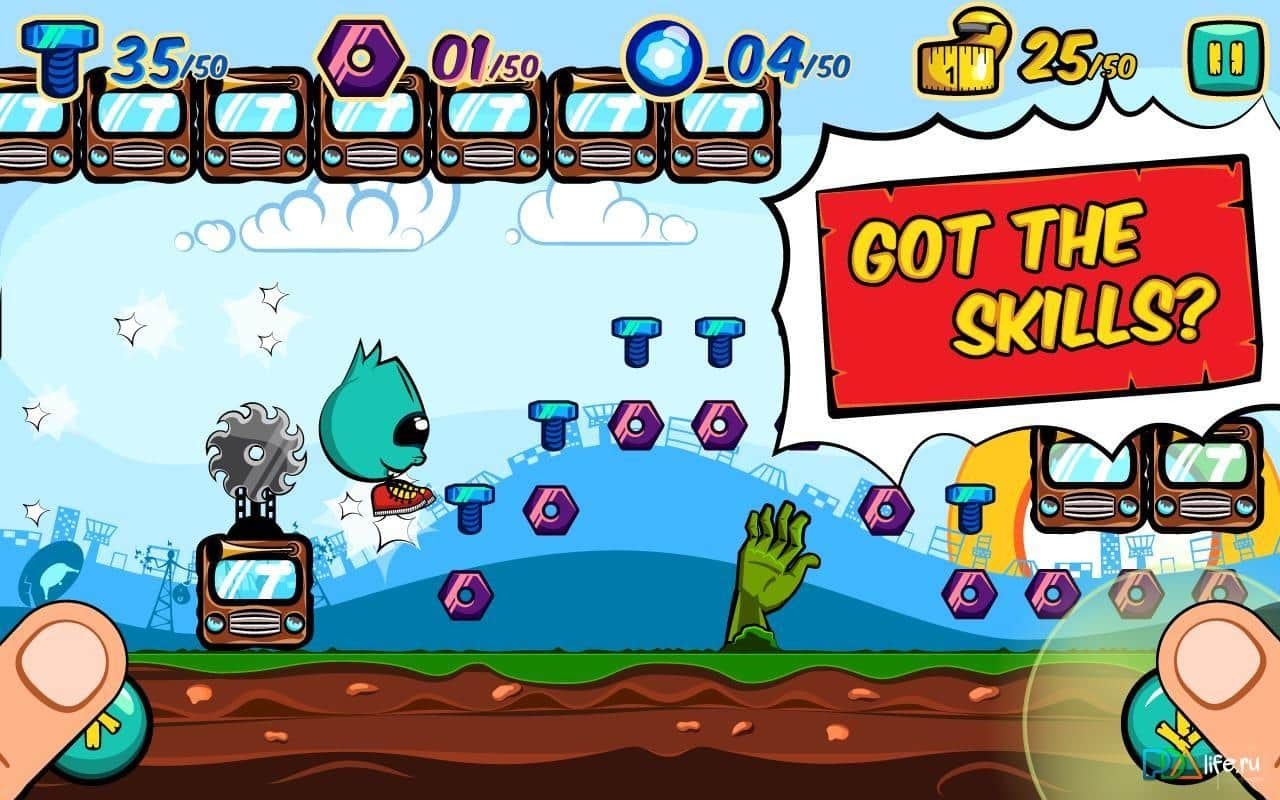 Angry Zombies vs Running Rico