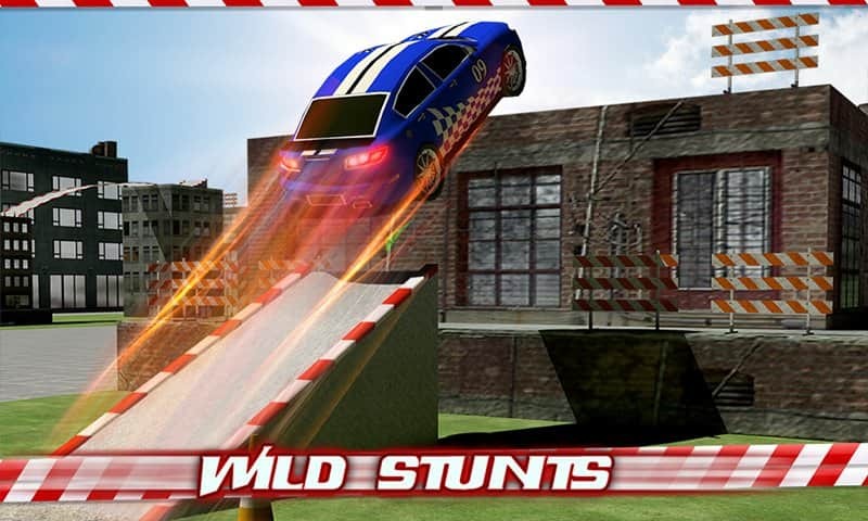 Crazy Car Roof Jumping 3D
