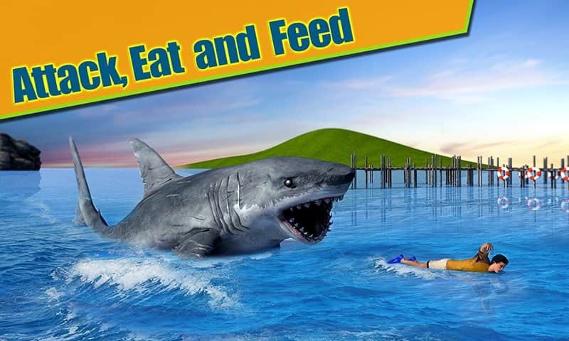 Crazy Shark 3D Sim
