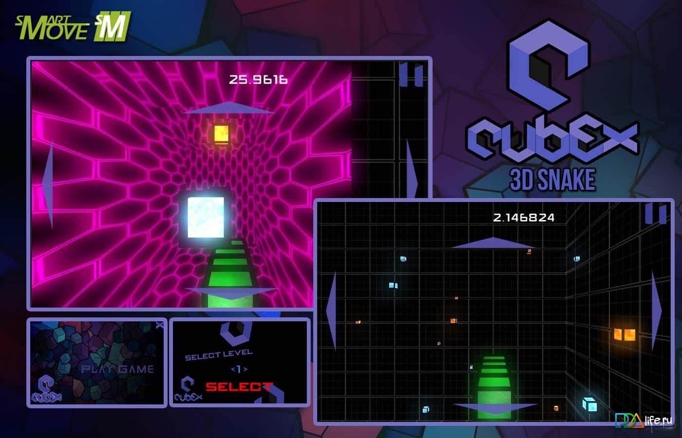 Cubex 3d Snake Arcade