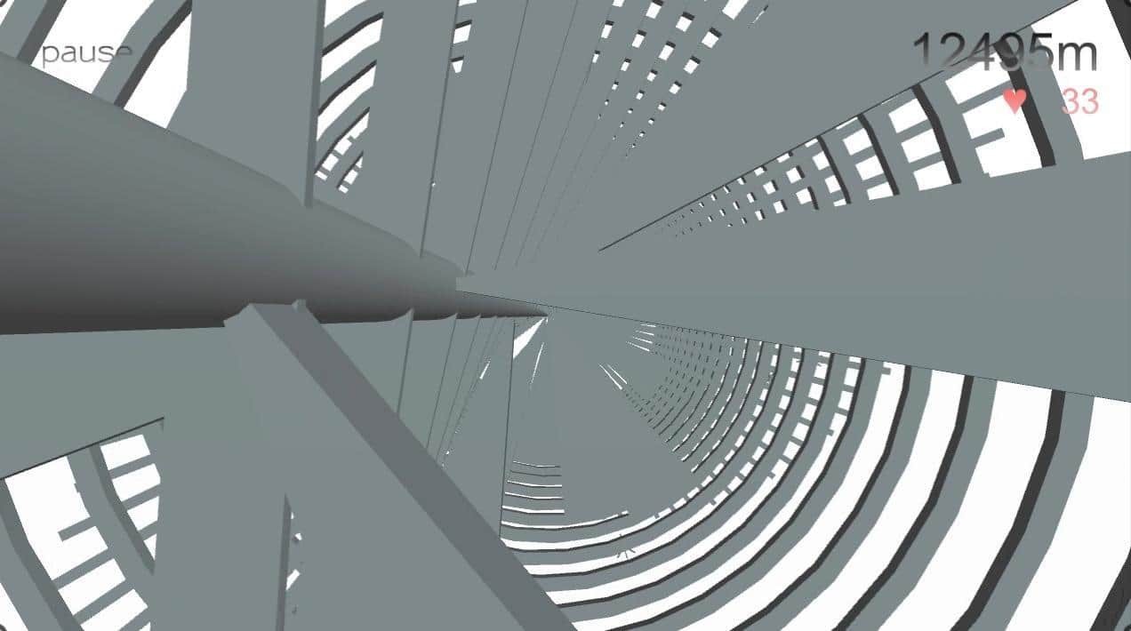 Falling Into The White