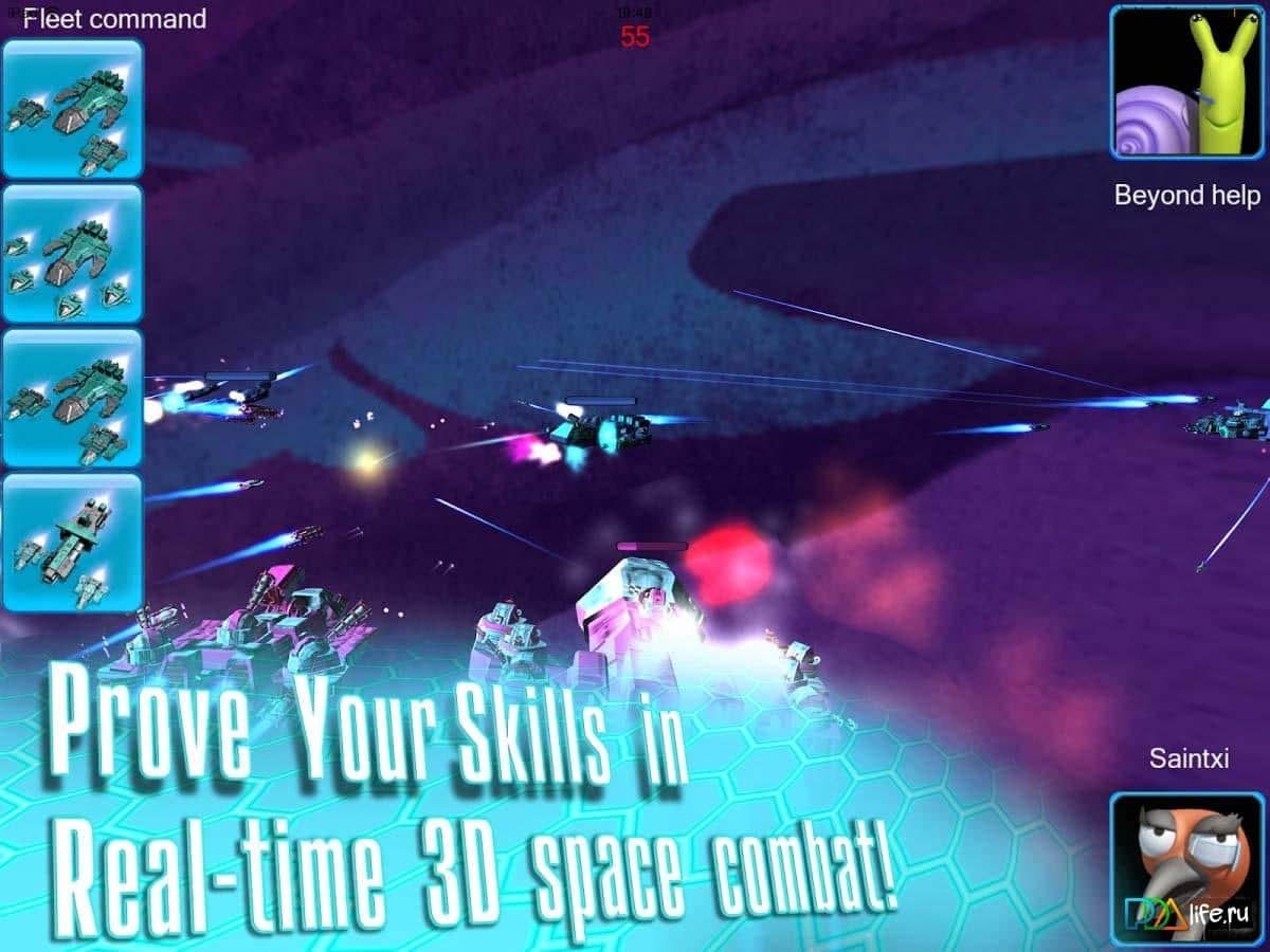 Galactic Space WAR Strategy 3D