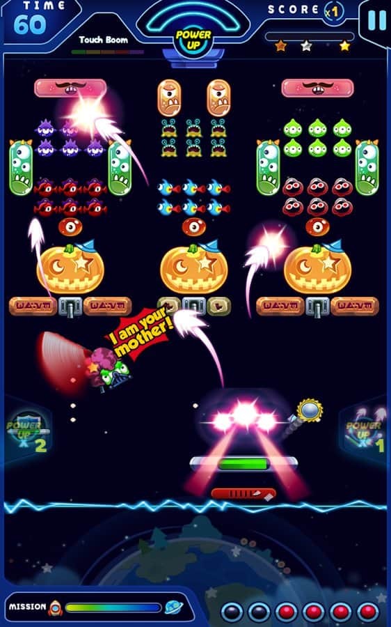 Galaxy Trio: Brick Breaker