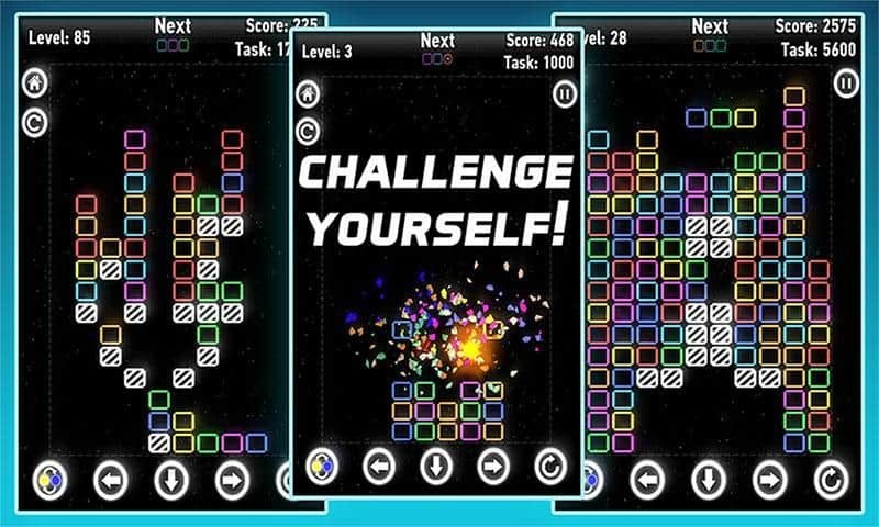 Glow Block – Neon Blocks Game