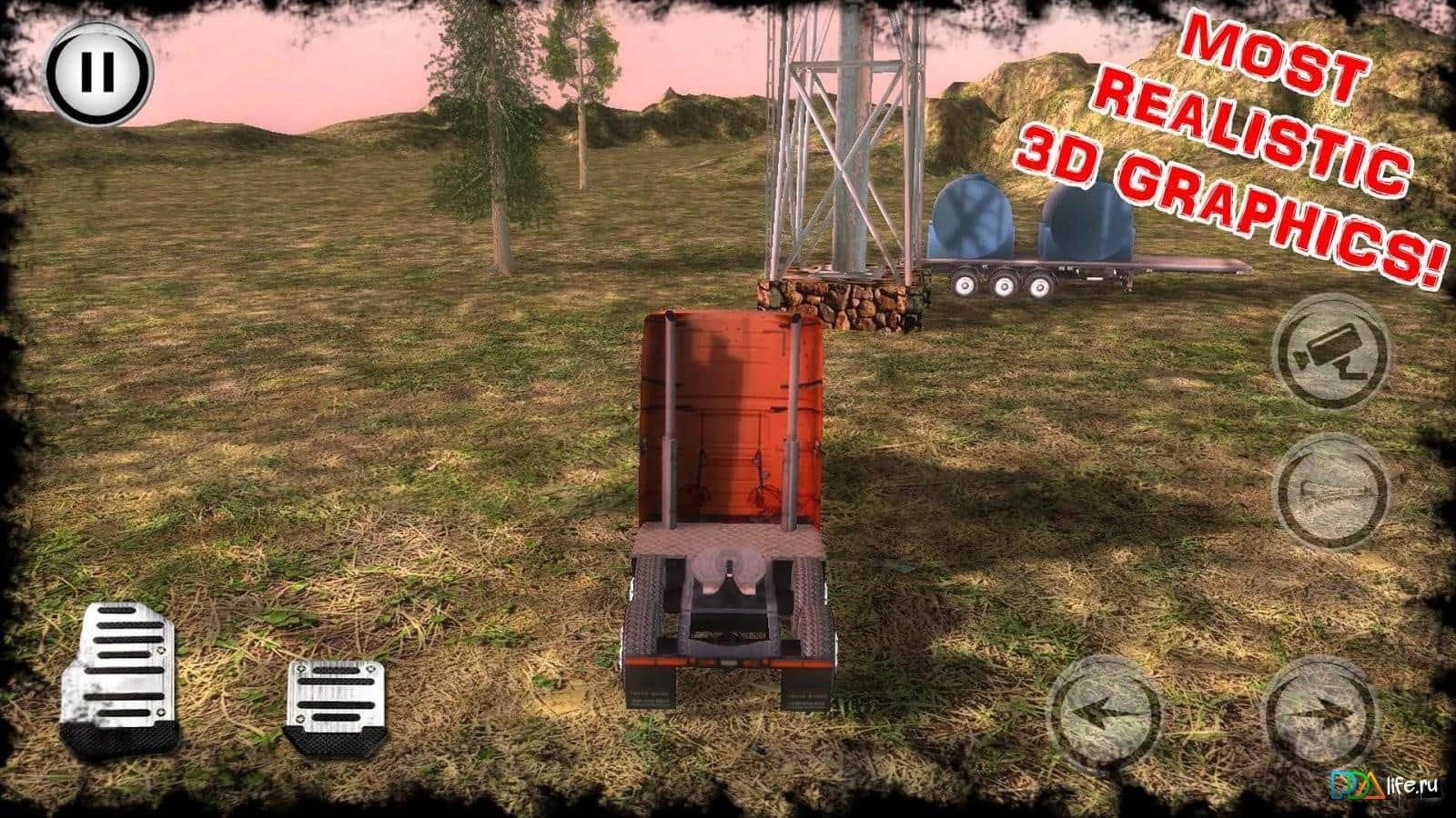Highland Truck Driver Car Sim