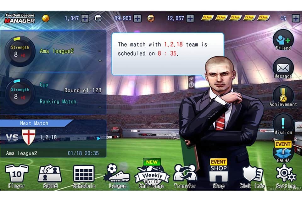 LINE Football League Manager