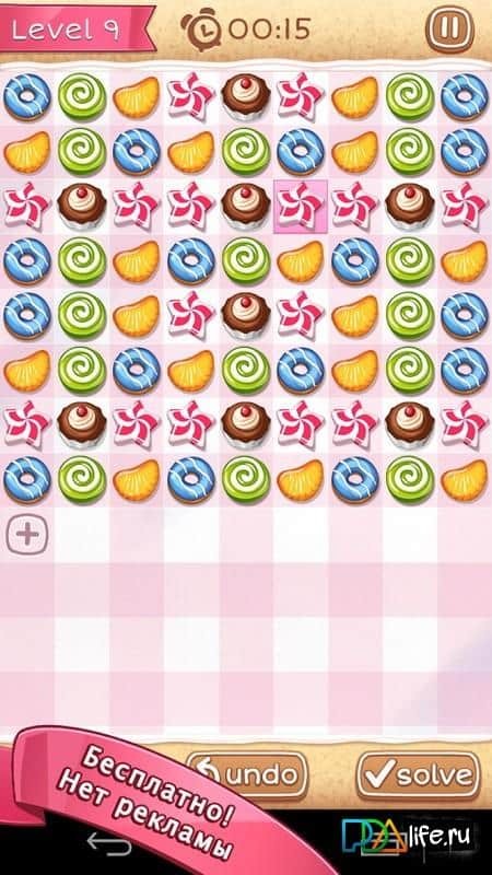 Match Donuts and Candies