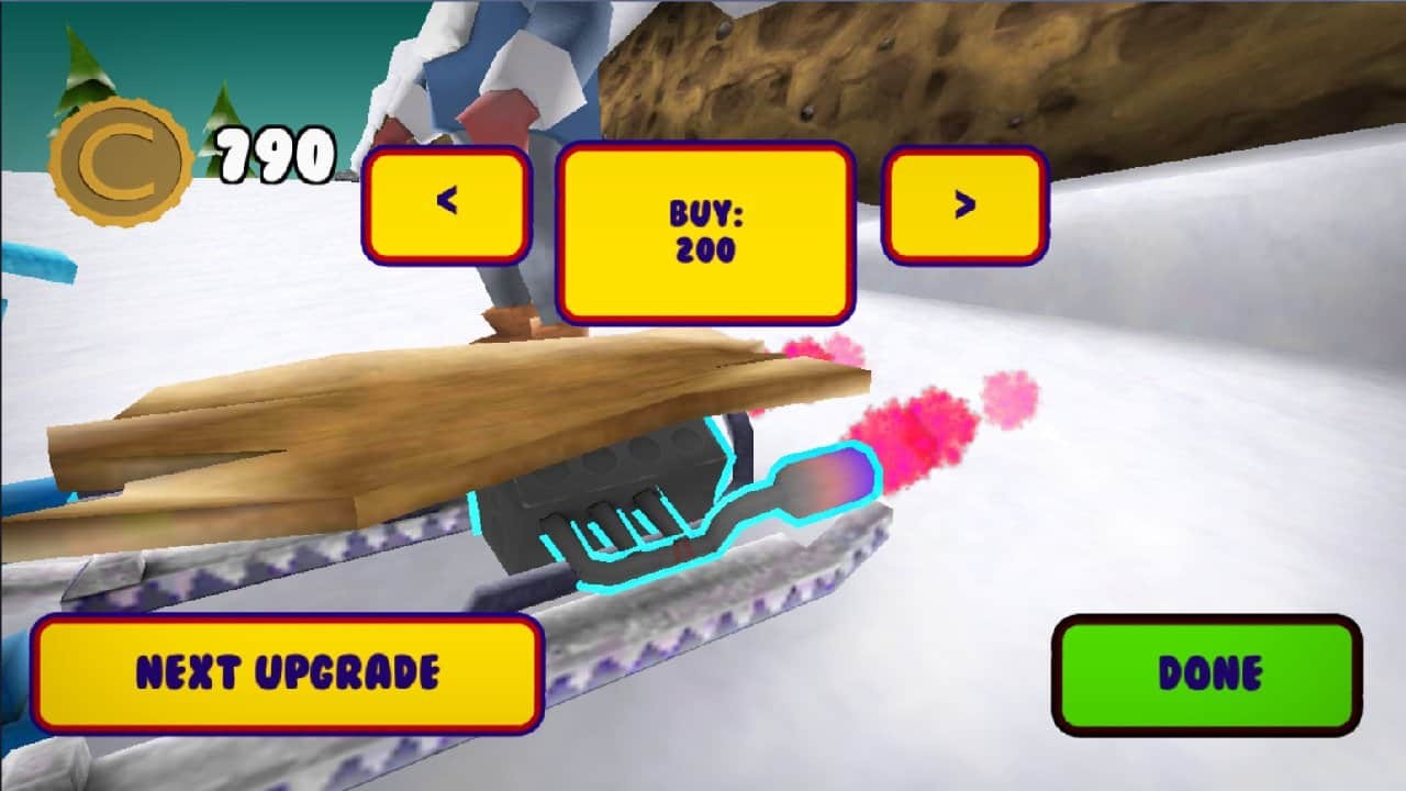 Pimp my Sled - Downhill Rush