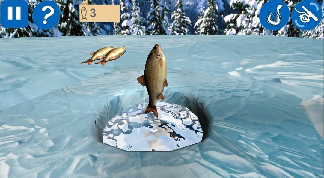 Рыбалка зимняя 3D