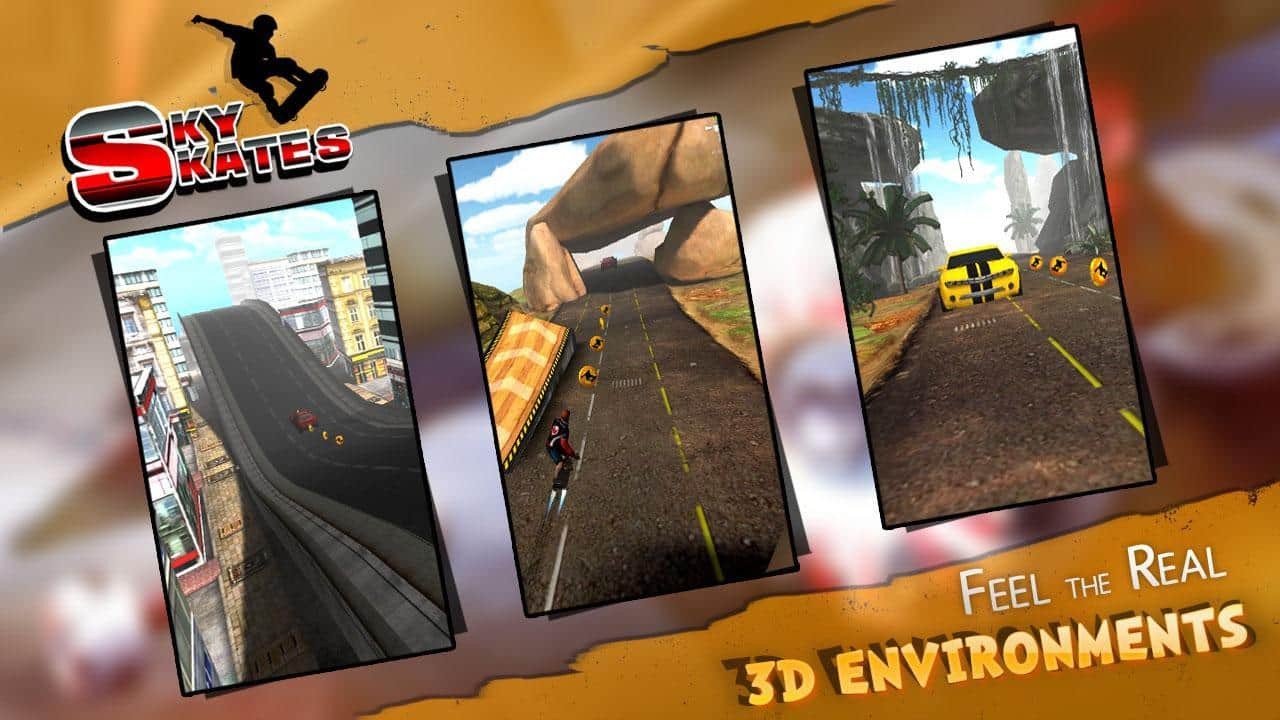 SKY SKATES 3D