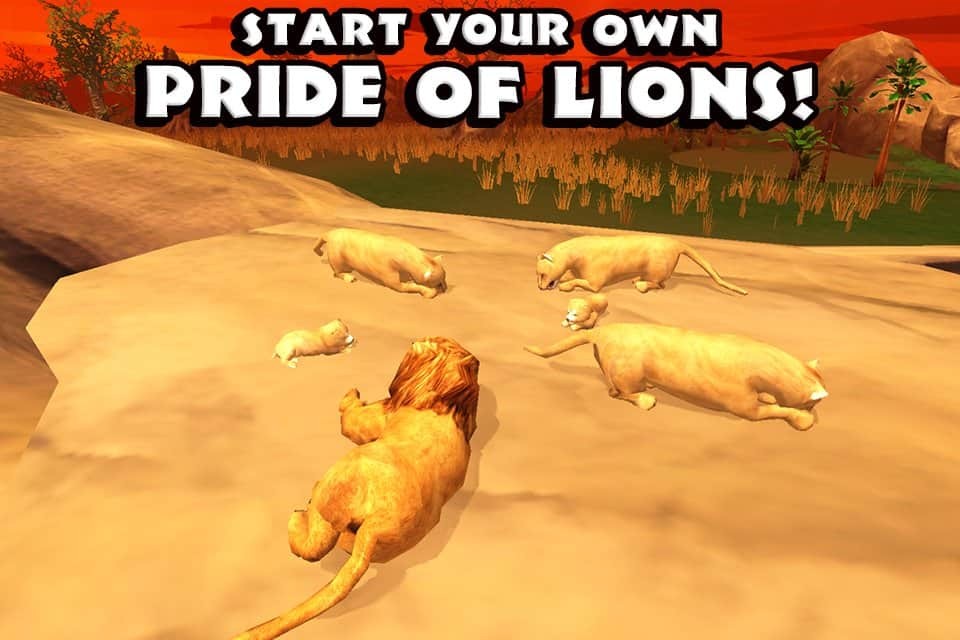 Safari Simulator: Lion
