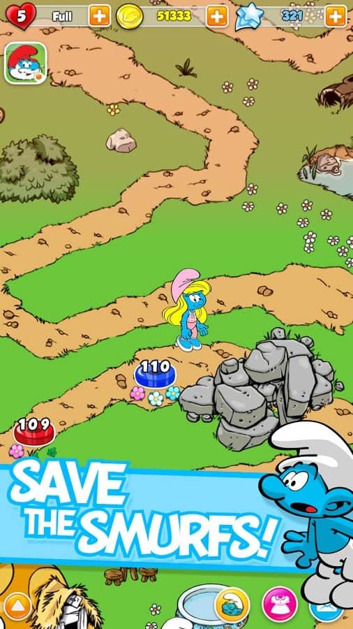 Smurfettes Magic Match