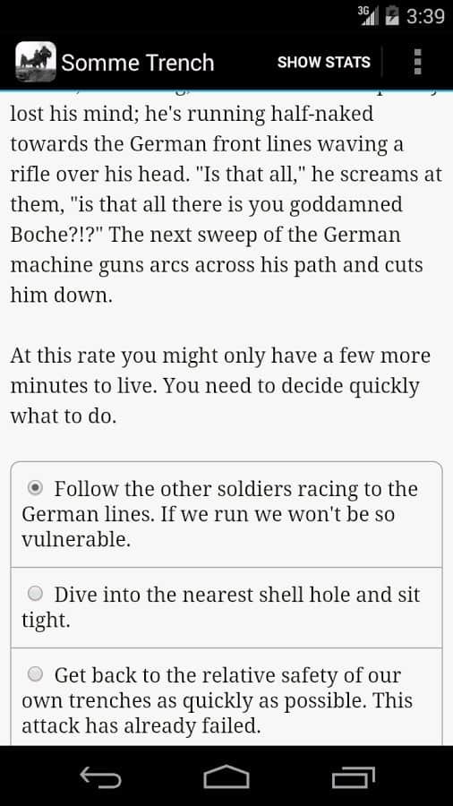 Somme Trench