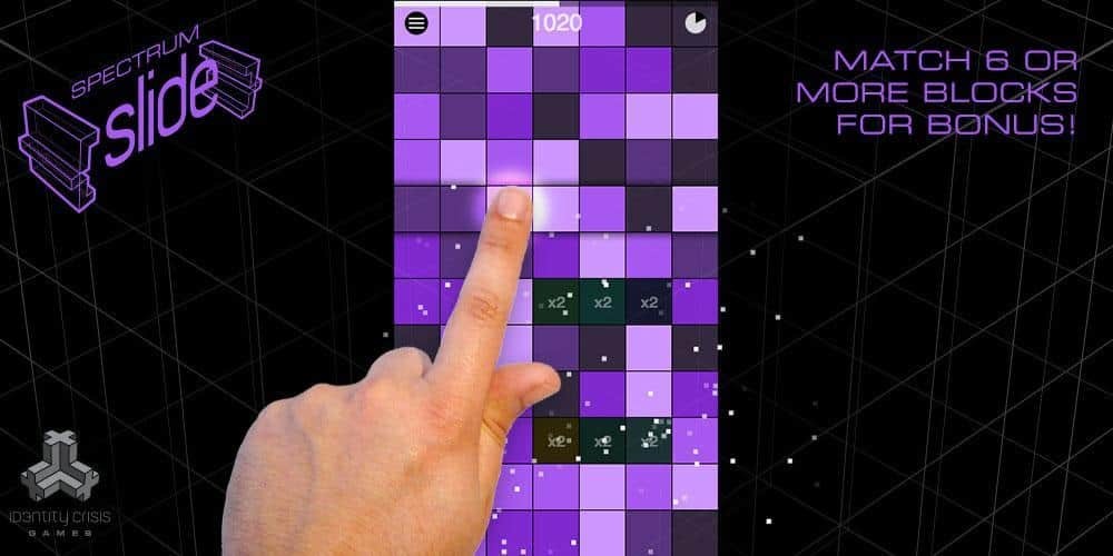 Spectrum Slide Block Game