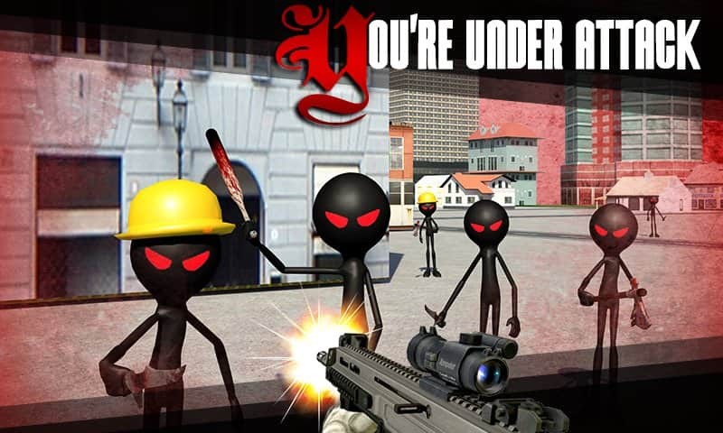 Stickman Shooter 3D