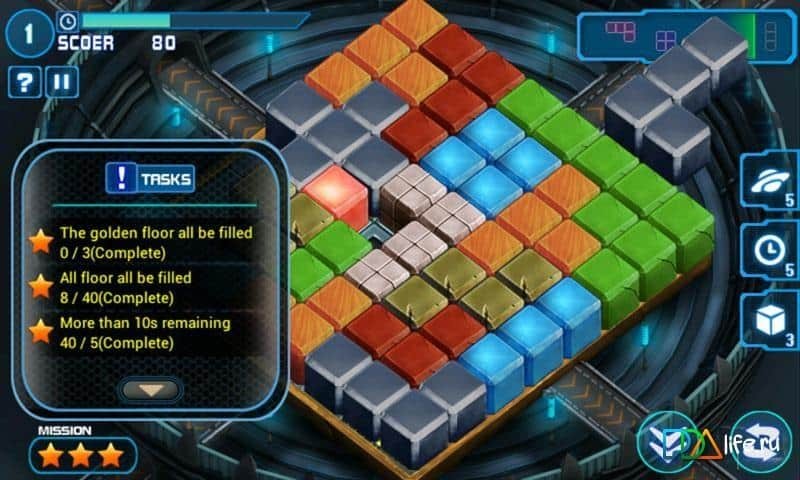 Тетрис Космические-3D Blocks