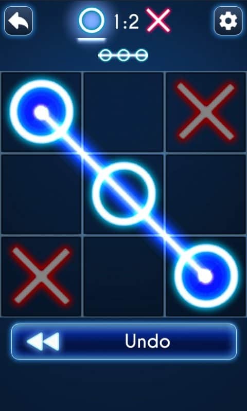 Tic Tac Toe - Glow