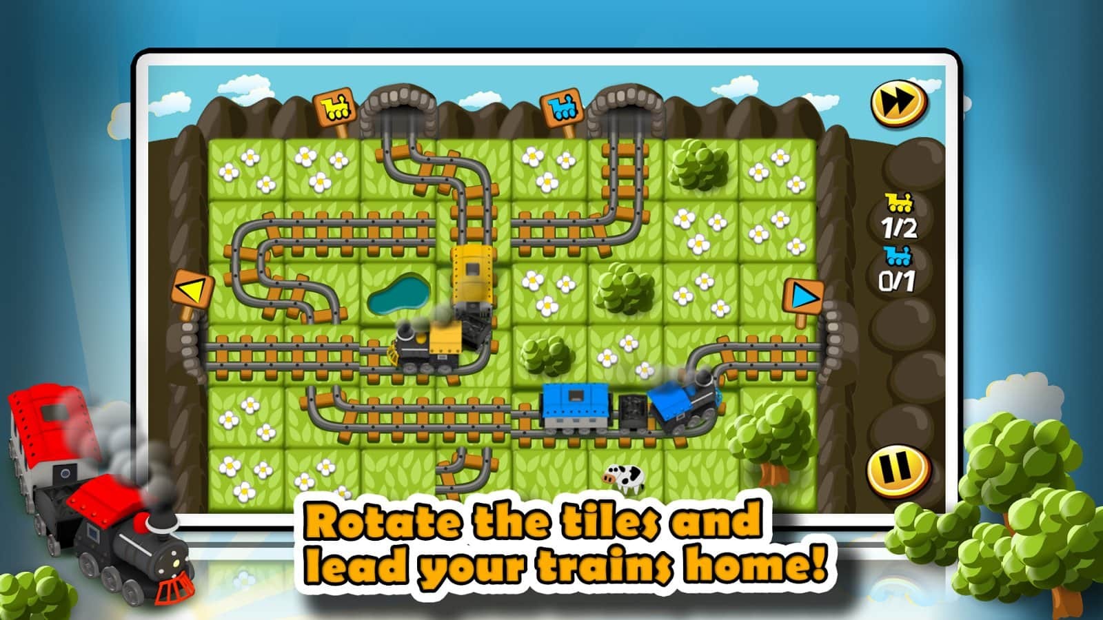 Train-Tiles экспресс