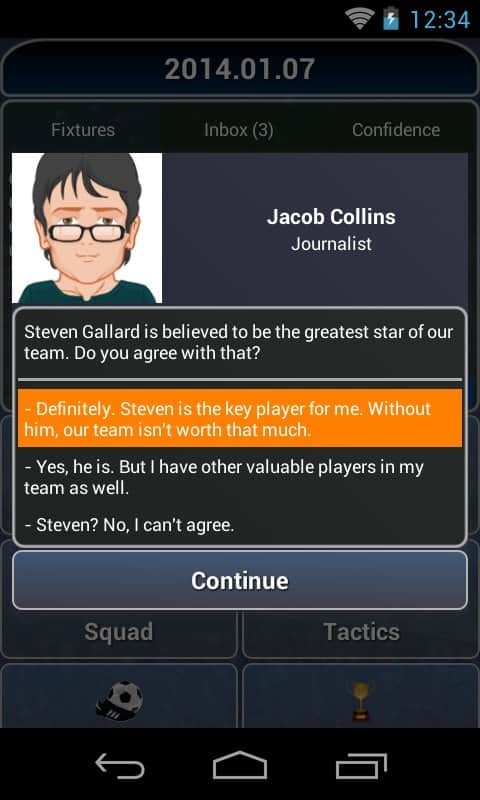 True Football National Manager