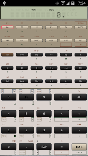 FX-602P Калькулятор