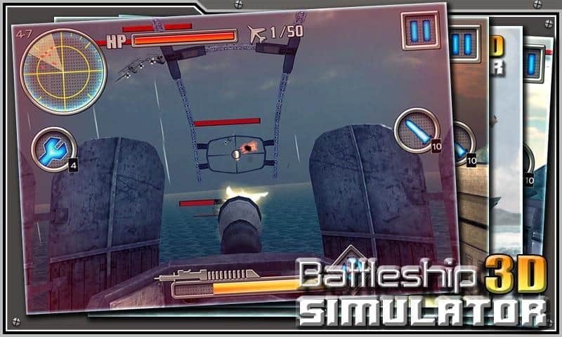 3D Battleship Simulator