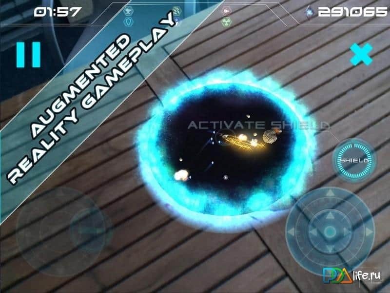 Augmented Reality Asteroids